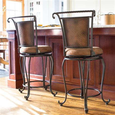 copper metal good for fabric stool|rustic copper bar stools.